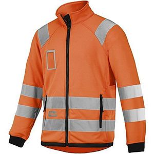 Snickers Workwear 8063 HiVis fleece jack oranje maat XXL, signaaloranje, 8