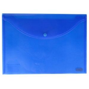 Blauwe A4 Popper Portemonnee van Elba - Pack van 5