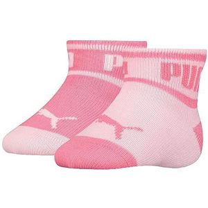 PUMA Sokken met opschriften voor babyjongens, roze, 22 EU