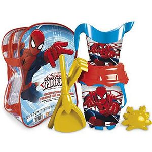 Mondo Toys 28266 Ultimate Spiderman rugzak met emmer in de vorm van een slot