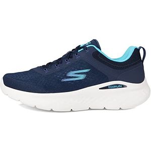 Skechers Dames Go Run Lite Sneaker, marineblauw, 41 EU