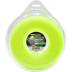 MAXPOWER Premium Twisted Trimmer Line, .080-Inch Length x 280-Foot Length