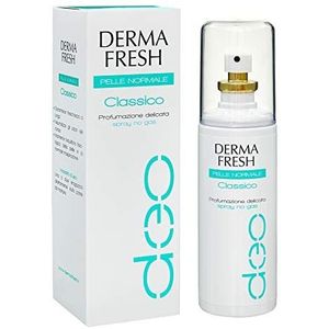 DERMAFRESH Classico Deospray voor de normale huid, neutraliseert geuren en geeft langdurige frisheid, delicate geur, 100 ml