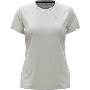 Odlo Dames Essential Flyer T-shirt met ronde hals, wit, XXL