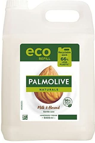 PALMOLIVE - Vloeibare Handzeep - Amandel & Melk - Zuinig Formaat - Jerrycan van 5 L