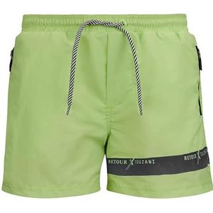 Retour Denim de Luxe Jongens Free Swimwear, Bright Mint, 12-14 Jaar