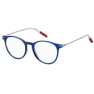 Tommy Hilfiger TJ 0078 bril, blauw, 49 uniseks volwassenen, random color, 49