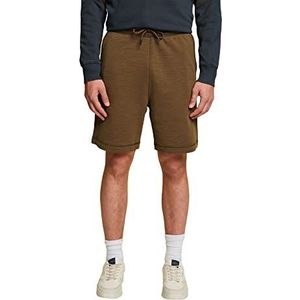 ESPRIT Heren 043EE2C320 Shorts, 350/kaki groen, L, 350/kaki green, L