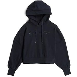 G-Star RAW G-Script ovs Hooded Sweat, blauw (Osaka Blue D25168-d562-3873), L