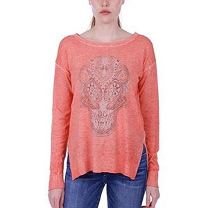 True Religion dames sweater trui, Oranje (tangerine 8206), XS