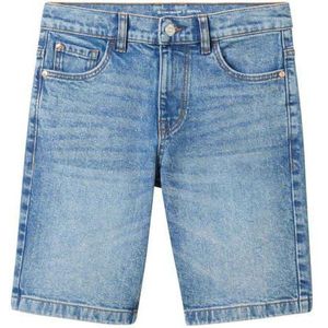 TOM TAILOR Bermuda jeansshort voor jongens, 10118 - Used Light Stone Blue Denim, 164 cm