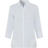 Brax - Vicki - Blouse - Blauw - Katoen