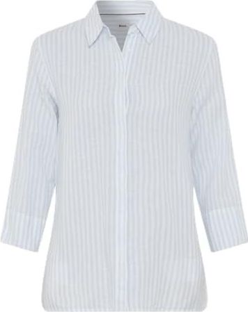 Brax - Vicki - Blouse - Blauw - Katoen