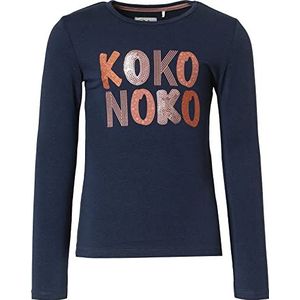 Koko Noko meisjes shirt, Donkerblauw, 5 Jaar