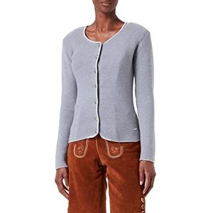 Stockerpoint Damesjas Marissa gebreide jas, kiezel, standaard