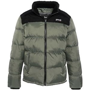 Schott NYC Utah Uniseks donsjack, SAGE KAKI, S