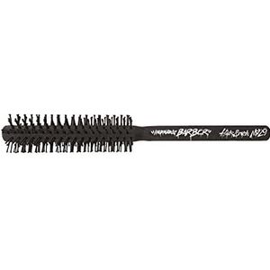 BARBER MARMARA Föhnborstel Nr. 29 Zwart - Ronde Borstel - Haarborstel Heren - Baardborstel Haren Mannen - Klein - Hout