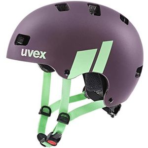 uvex kid 3 cc - robuuste fietshelm voor kinderen - individueel passysteem - geoptimaliseerde ventilatie - plum-mint - 51-55 cm