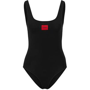 BOSS Dames Bodysuit Red Label Body, zwart 1, 3XL