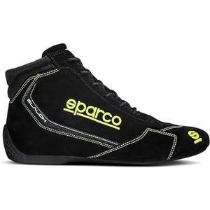 Sparco Slalom 2022 laarzen, maat 39, zwart/geel, uniseks laarzen, volwassenen, standaard, EU