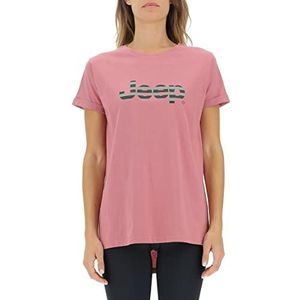 Jeep T-shirt dames, Dusty Roze, M