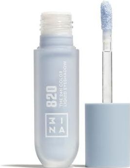3INA - The 24H Color Liquid Eyeshadow 820 - IJsblauw - Vloeibare Oogschaduw - 24 Uur Houdbaar - Waterdicht