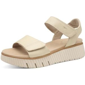TAMARIS - Comfort - Damessandalen - Ivoor - 40 EU