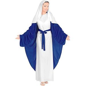 Widmann 58384 Sint Maria kostuum, Wit, Standaard Maat