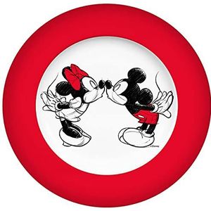 Disney Mickey Mouse 14316 porseleinen borden 21cm, porselein