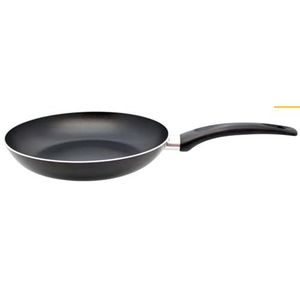 ELO 4284426 braadpan met antiaanbaklaag 24 cm diameter, keukenpan, inductiepan, geschikt voor alle warmtebronnen, aluminium, zwart, 24 cm