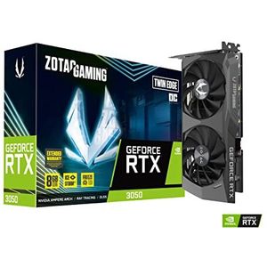 Zotac Nvidia GeForce RTX 3050 Twin Edge OC LHR 8GB grafische kaart, zwart