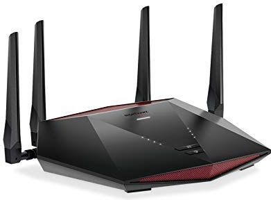NETGEAR Draadloze router 6 Nighthawk Pro Gaming (XR1000) – 6-bands wifi-snelheden AX5400 (tot 5,4 Gbps) | DumaOS 3.0 optimaliseert de serververbindingen | Compatibel met PlayStation 5