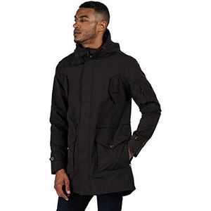 Regatta Mannen Macarius ademende gevoerde capuchon Outdoor Parka Jassen Waterdichte Shell