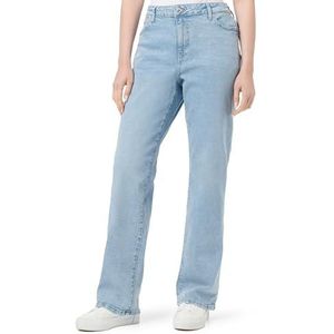 PCKELLY MW Straight Jeans LB302 NOOS, blauw (light blue denim), 33W x 30L