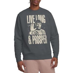 Star Trek Prosper Crew Sweatshirt Houtskool, Medium, houtskool, M