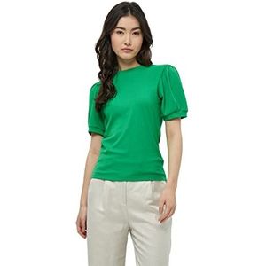 Minus Dames Johanna Tee T-shirt, Island Green, L, groen, L