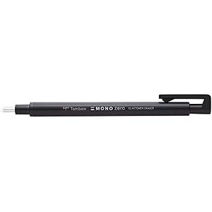 Tombow PEH-KU-11 precisiegum MONO zero navulbaar ronde punt, diameter 2,3 mm, zwart