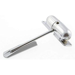 Burg Wachter DCSC217B DCB Satijn Chrome Opbouw, Veerbelaste Deur - dichter