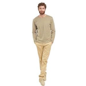 Armor Lux Matrozenbreisel voor heren, olijf/natuur, XS