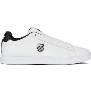 K-Swiss Court Shield II Sneakers, WHT/BLK/DECMBRSKYGRY, 44,5 EU, Wht Blk Decmbrskygry, 44.5 EU