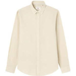 SPRINGFIELD Linen Basic European Flax Herenhemd, standaard, beige, S