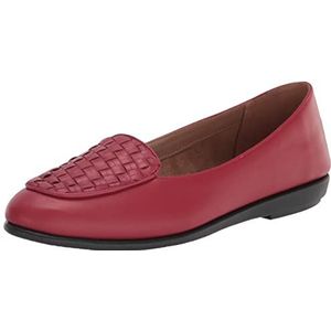 Aerosoles Dames Brielle Loafer Flat, Rood, 36.5 EU