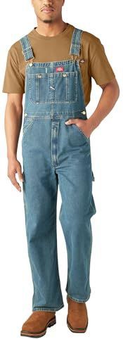 Dickies Indigo tuinbroek voor heren, Middelgrote Heritage-tint, 32W / 32L