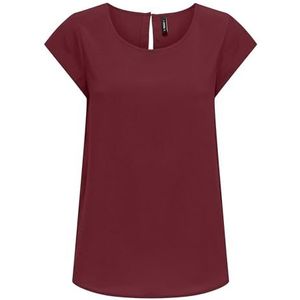 Onlnova Life Elite S/S Top, Cabernet, M
