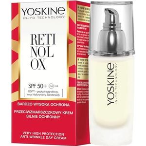 Yoskine Retinolox Anti-rimpel dagcrème, SPF 50+, zeer effectieve zonwering voor een stralende huid