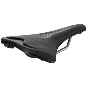 Selle Italia MODEL Y - Fietszadel, Mountainbikeszadel, eMtb, 100% duurzaam, Lichtgewicht en Ultrabestendig TI 316-frame - Maat L2, Zwart