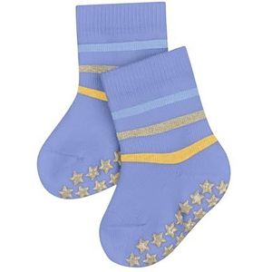 FALKE Uniseks-baby Stopper sokken Multi Stripe B HP Katoen Noppen op de zool 1 Paar, Blauw (Light Blue 6755), 74-80