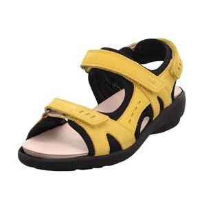 Legero Gorla sandalen voor dames, Sunshine Geel 6200, 37 EU