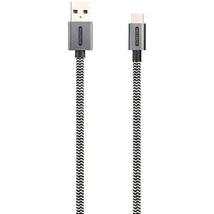 Sitecom CA-033 | USB-C naar USB-A Charge & Sync nylon kabel 2 M - voor Samsung Galaxy, ChromeBook, MacBook, Huawei P30/P20, Google Pixel, Sony Xperia XZ, OnePlus 6T
