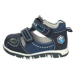 lumberjack Baby Billy Platte sandalen voor jongens, blauw, 20 EU